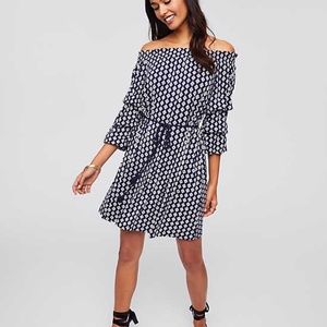 LOFT off shoulder dress